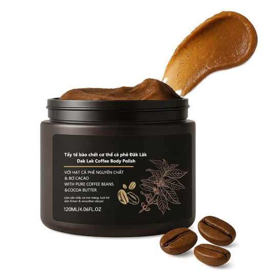 Coffee Body Scrub 4.05 oz - Moisturizing and Exfoliating Body, Face, Hand, Foot Scrub - Fights Stretch Marks, Fine Lines, Wrinkles - Great Gifts for Women & Men (1PC, Coffee Body Scrub)