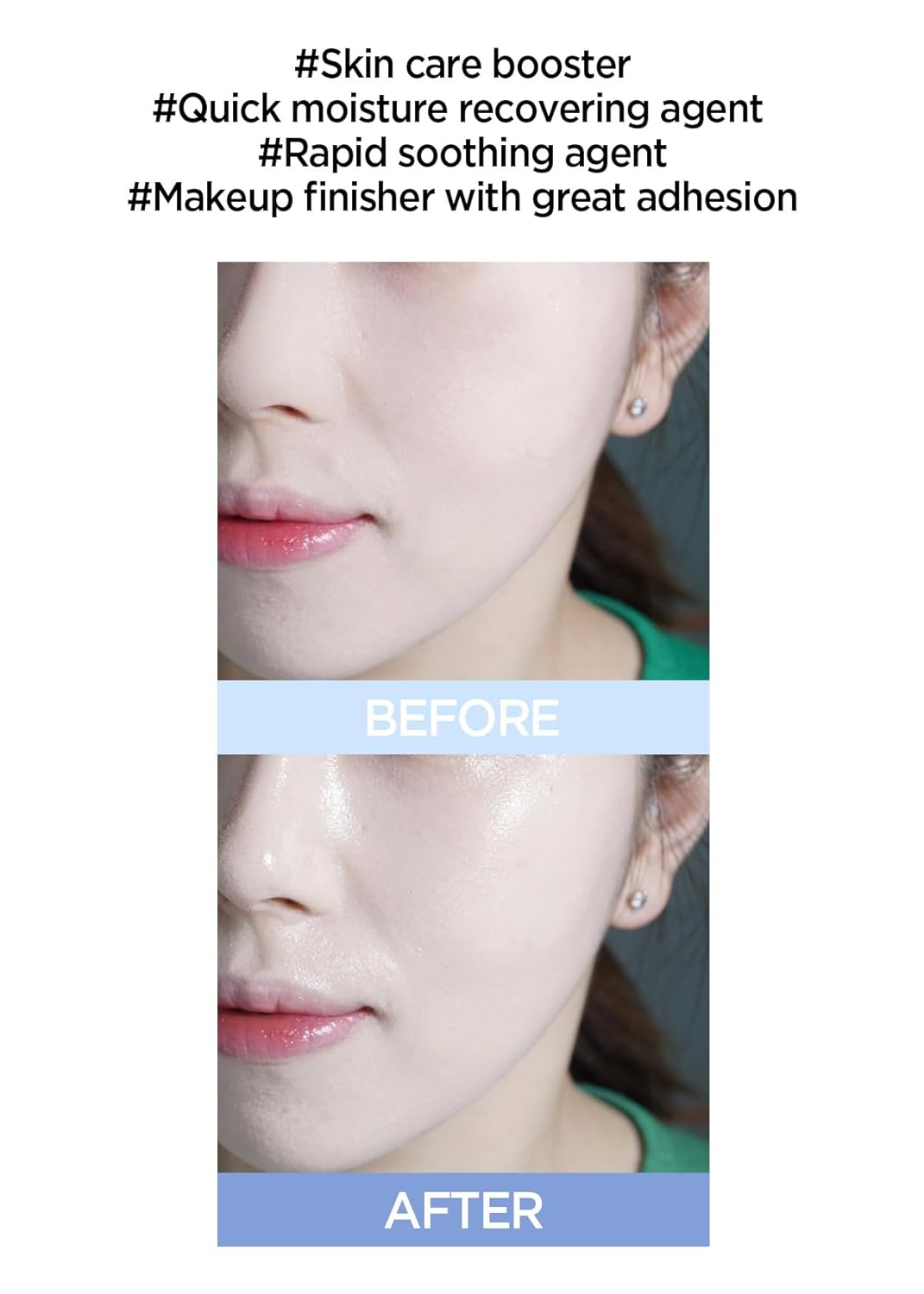 JUNG SAEM MOOL Essential Mool Micro Fitting Face Mist 1.86 Fl Oz, Ultra-Fine Hydrating Makeup Setting Spray with Thermal Spring Water, Long-Lasting Fixing Power Dewy Glow Primer, Korean Face Mist