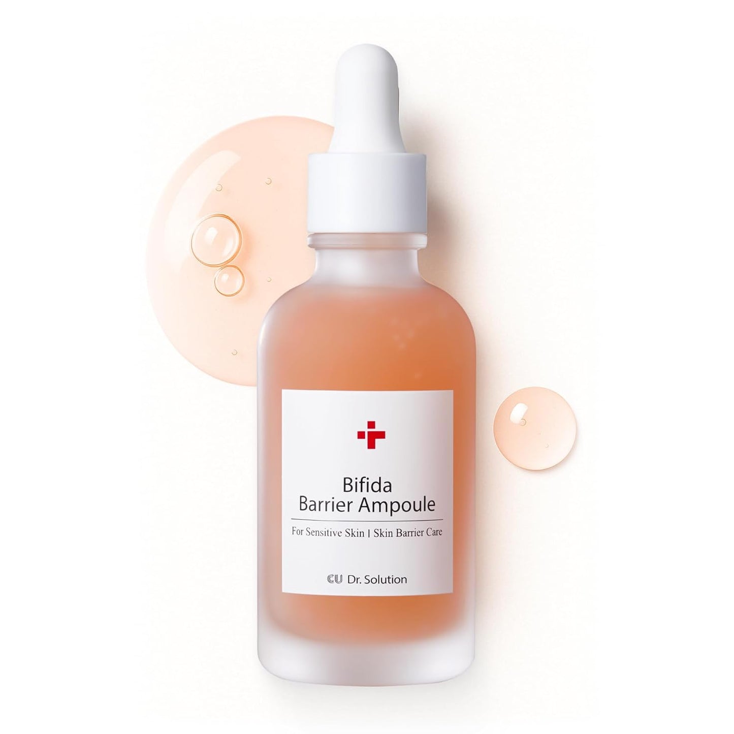 Bifida Barrier Ampoule, CUSKIN, Mild and Moisturizing Korean Skin Care Face Serum Ampoule with Ceramide NP and Hyaluronic Acid for Hydration and Skin Elasticity, 50ml (1.69 Fl. Oz.)