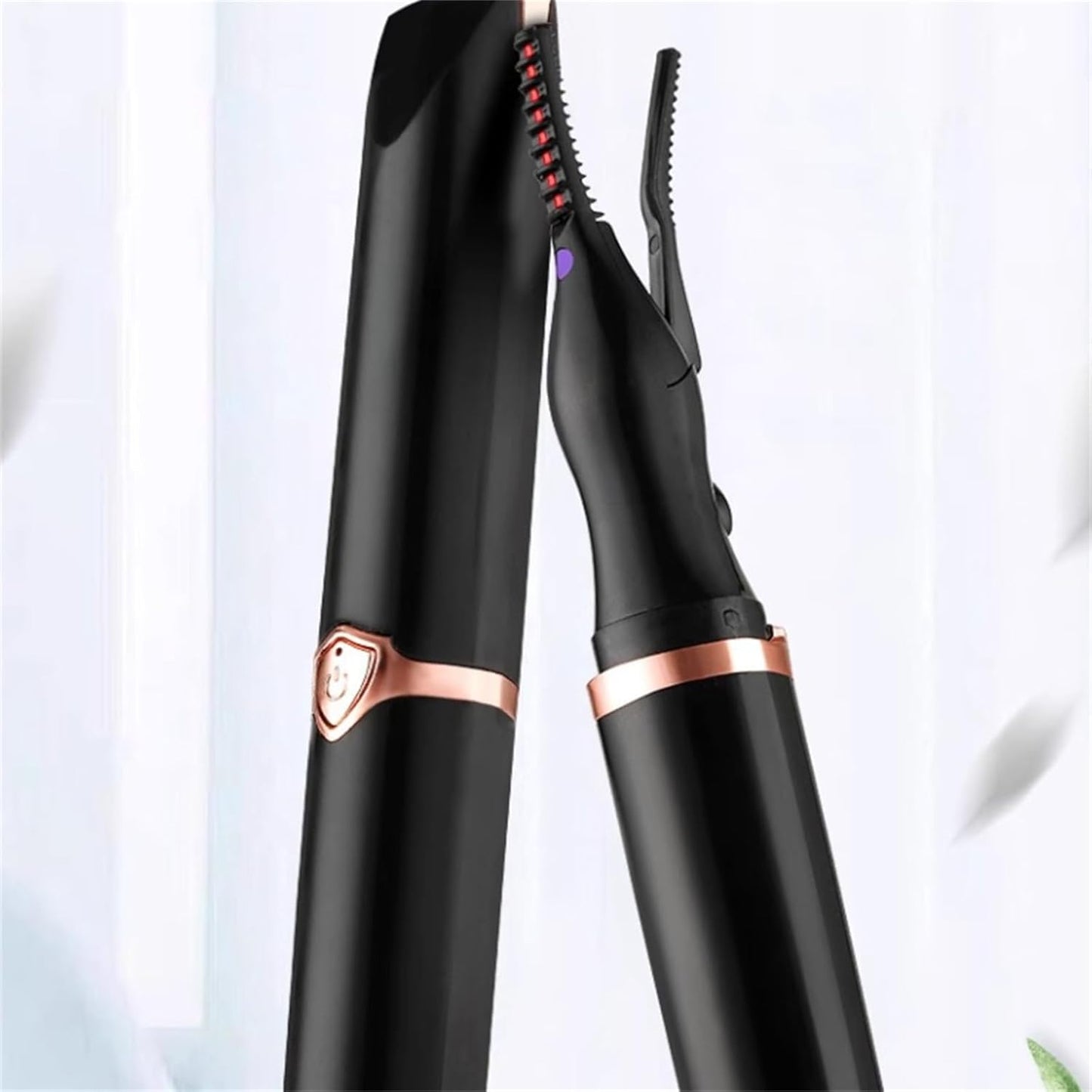 Caedralash Eyelash Curler, Electric Heated Eyelash Curler, Portable & Travel-Friendly, Smart Temperature Control