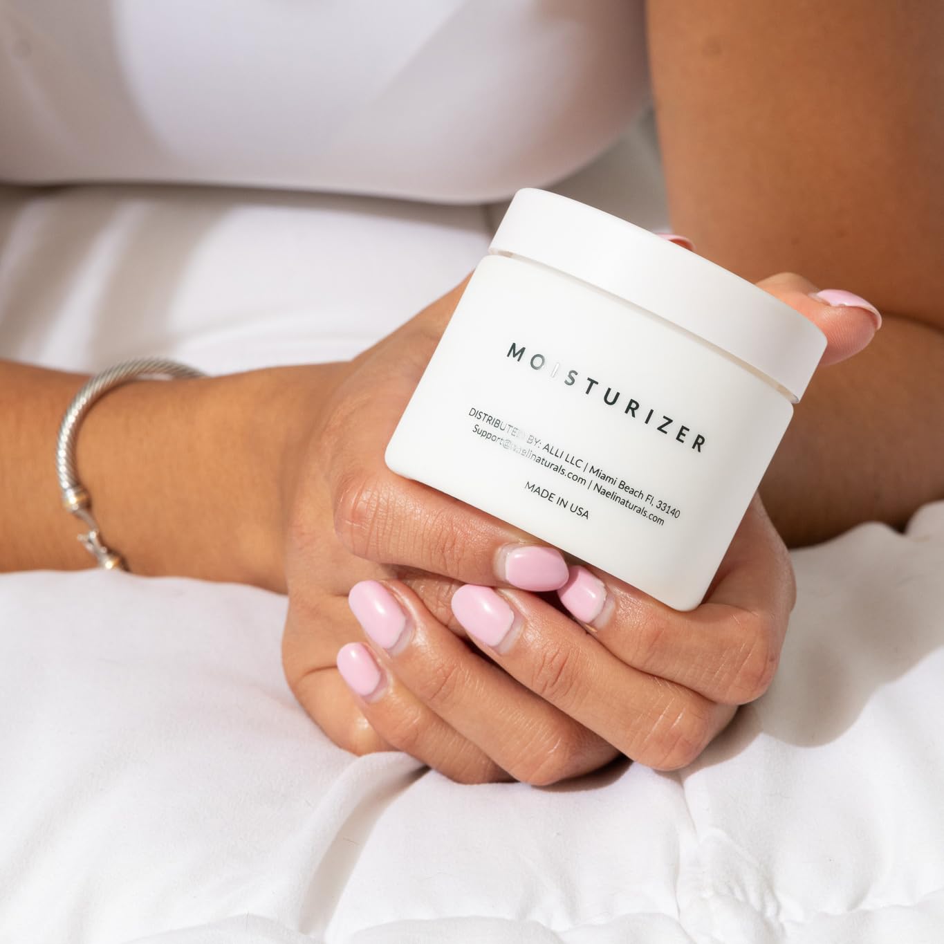 NAELI Face Moisturizer with SPF 30, Anti Aging Collagen & Peptide Cream, Reduces Wrinkles - Lightweight Skin Hydration with Hyaluronic Acid, Paraben Free & Non-Comedogenic Sunscreen, 3.4 oz