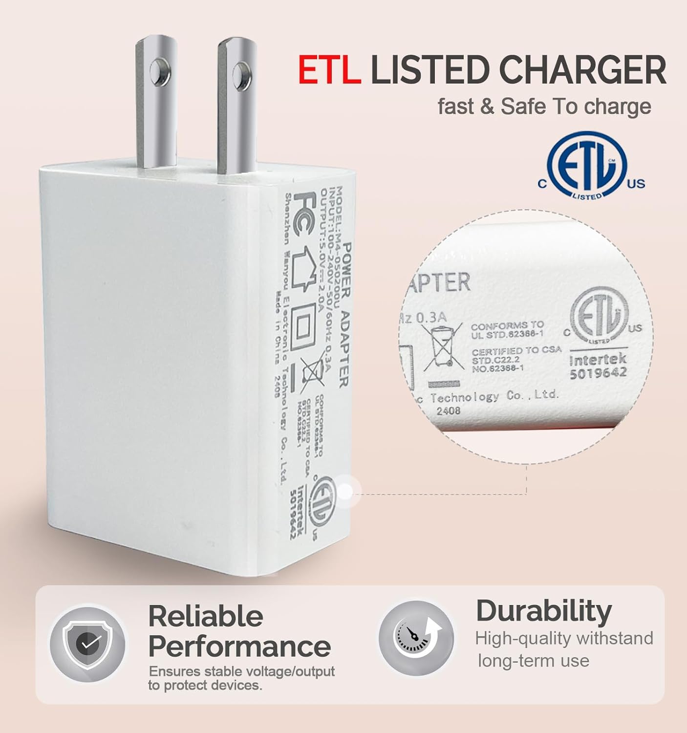 Professional Nail Drill Machine - Cordless Brushless Motor Nail File, 45000 RPM 2*3500mAh Portable Efile for Acrylic Gel Nails with 6 Bits & ETL-Certified USB Charger for Salon & Home