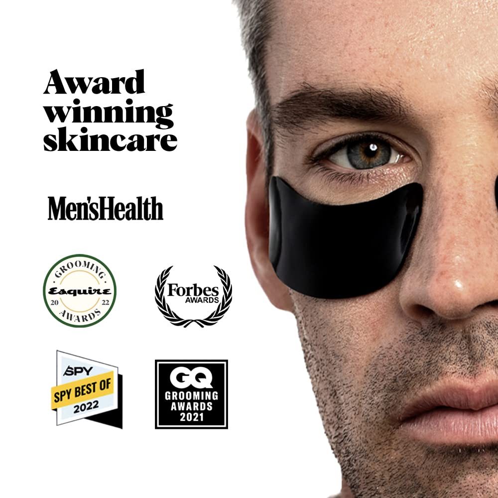 Wolf Project Under Eye Patches (15 pairs) For Dark Circles, Puffy Eyes, and Wrinkles - With Caffeine, Vitamin C and Peptides. Under Eye Masks Reduce Tired Eyes And Under Eye Bags