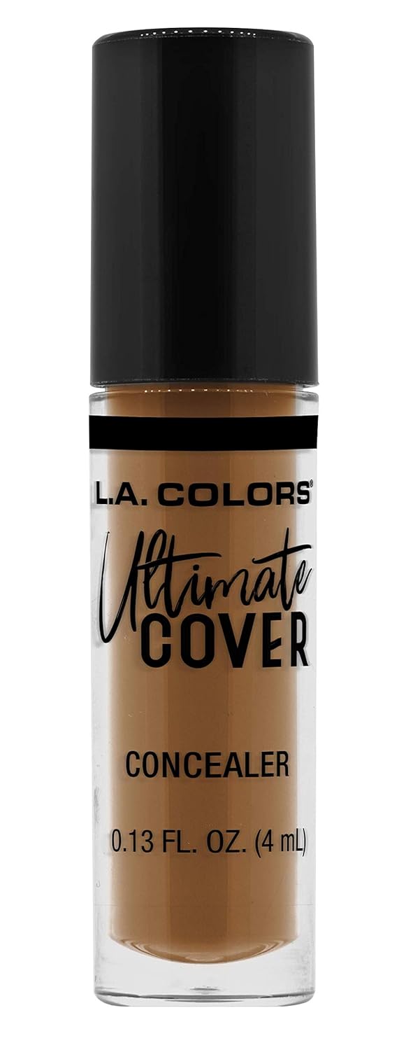 L.A. COLORS Ultimate Cover Concealer- Caramel, 0.13 Fl Oz