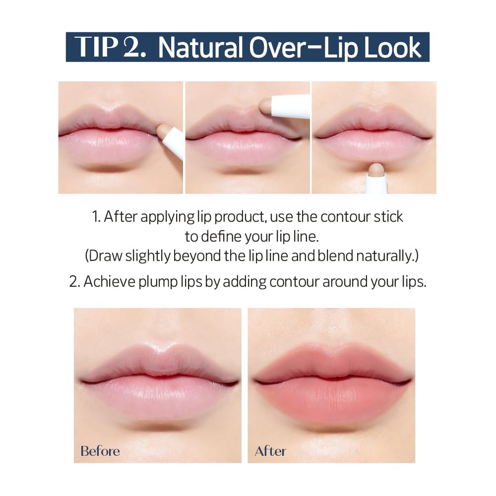 ETUDE Reborn Maker Contour Stick Bronzer - Cool Toned | Naturally Sculpting & Define | Creamy Formula for Seamless Blending | Multi-purpose Contour Stick for face | Korean Makeup, Kbeauty