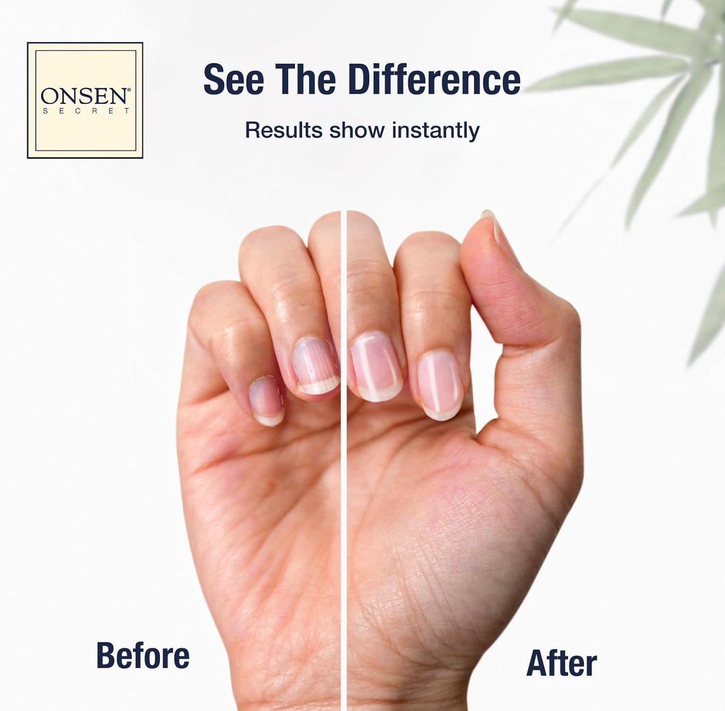 Onsen Nail & Cuticle Cream Treatment w/Japanese Tsubaki, Jojoba & Lavender Oil, Shea Butter - Strengthens Nails, Softens Cuticles - Daily Repair Care (1 Count/15 ml)