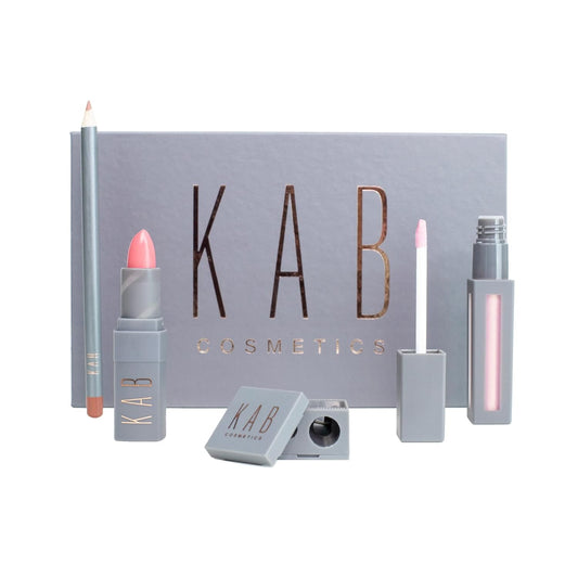 KAB Cosmetics Lip Kit (Peach Cobbler)