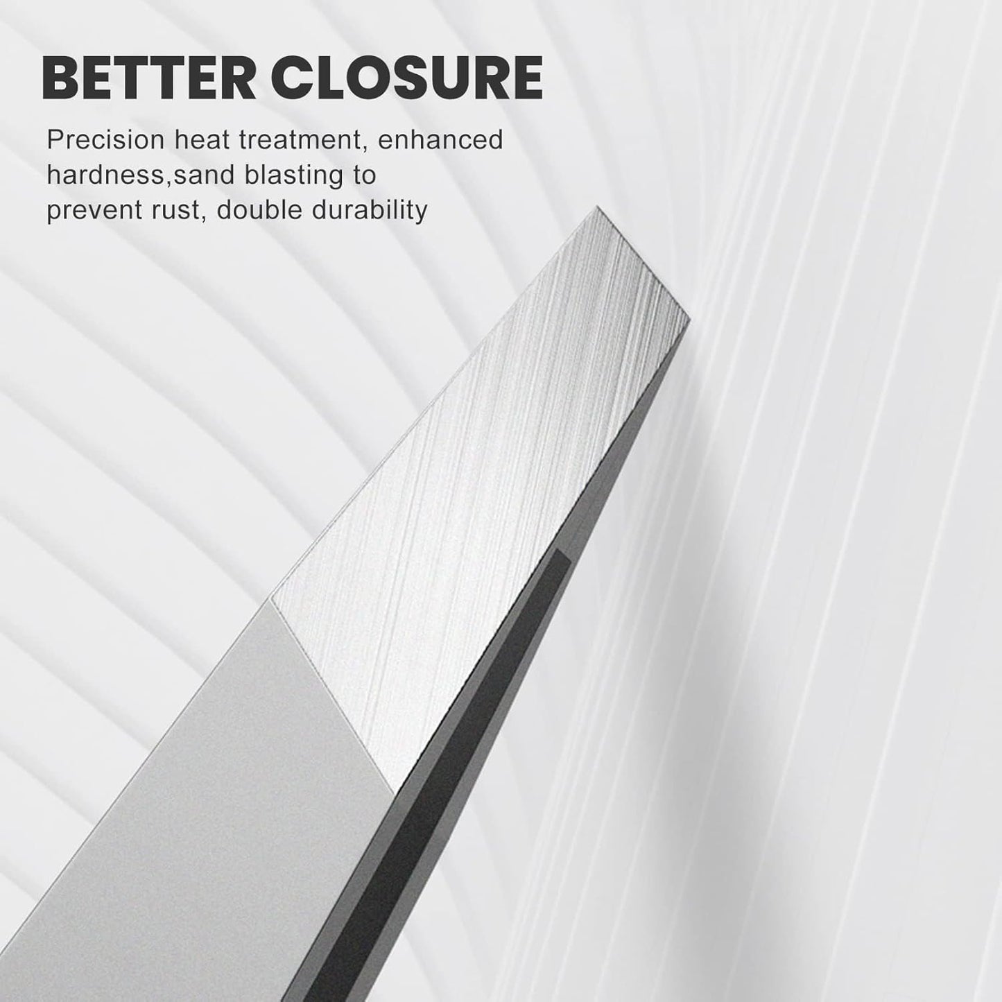 Stainless Steel Precision Eyebrow Tweezers Flat Tweezers for Eyebrows for Women-for Facial Hair and Ingrown Hair Removal Beauty Tools