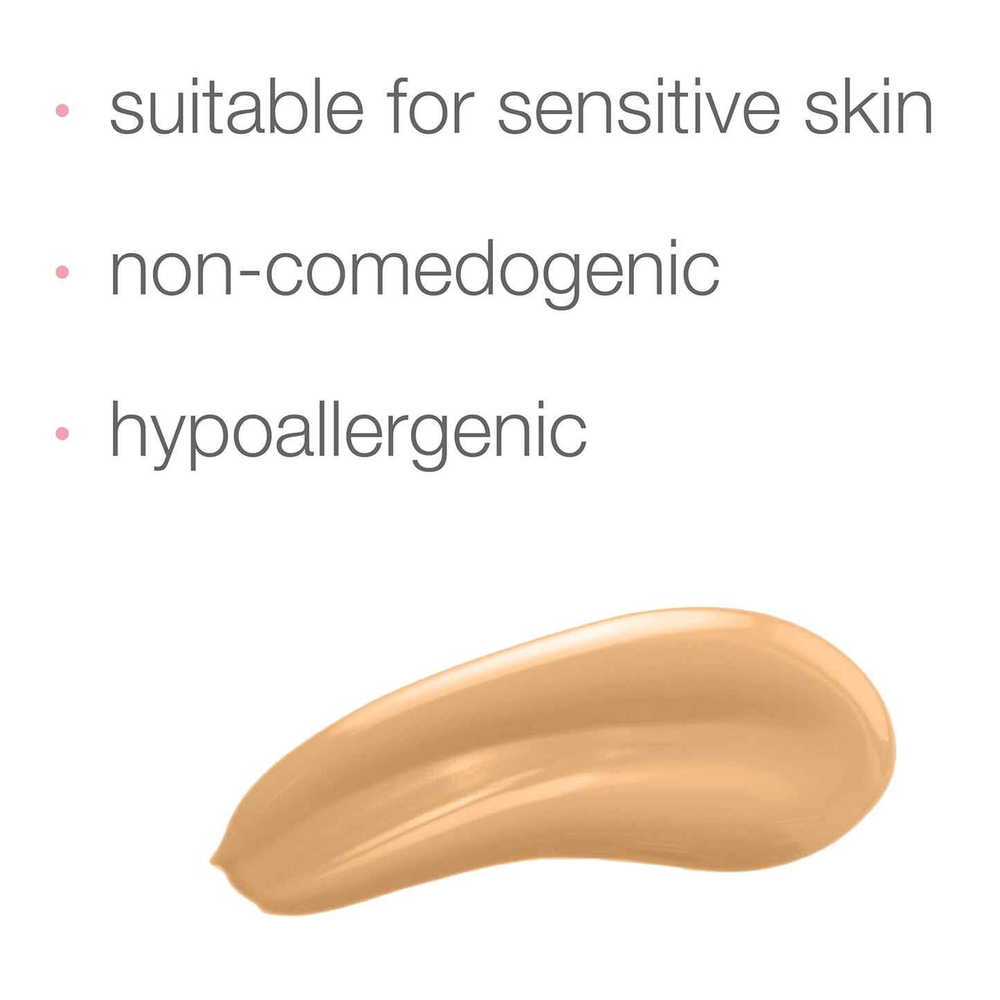 Neutrogena Healthy Skin Sensitive Skin Serum Foundation with Pro-Vitamin B5, Color Correcting & Pore Minimizing Liquid Foundation & Face Serum, Buildable Coverage, Medium 03, 1 oz