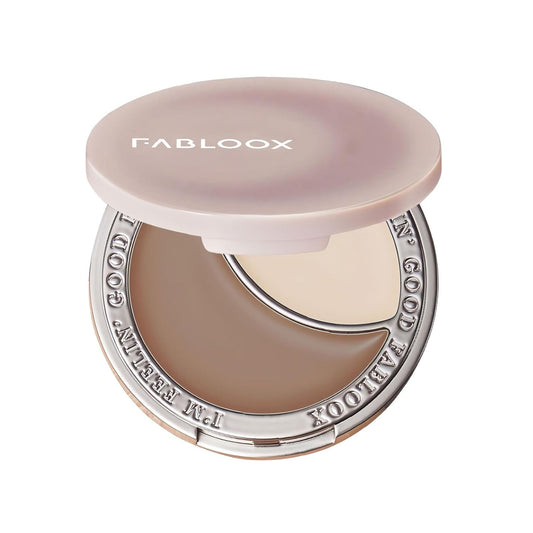 Moon Glow Contour & Glow Palette, Lightweight Cream Contour and Highlighting Makeup Kit, Blendable & Buildable Color, Travel Friendly, Vegan, Cruelty Free, Step-by-Step Instructions Included