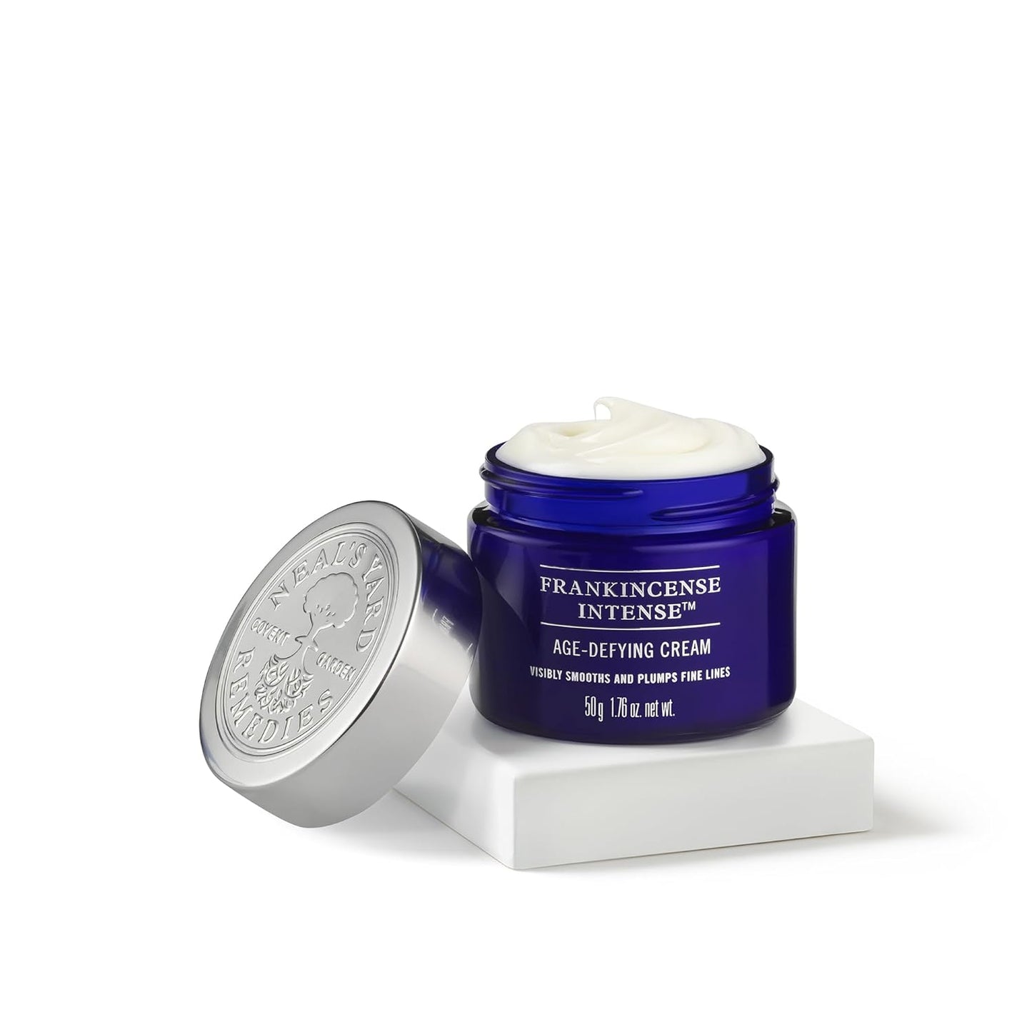 Neal's Yard Frankincense Intense Age Defying Cream with Carnauba Wax, Smoothes & Plumps Fine Lines & Wrinkles, Cruelty-Free, 50g