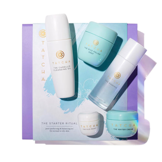 Tatcha The Starter Ritual Set - Pore-Refining & Clarifying Set | 2 Week Introductory Set | $92 Value