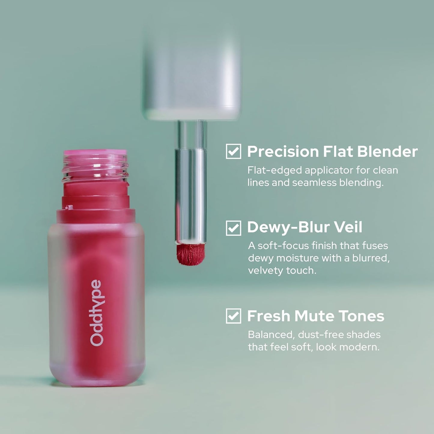 Unseen Blur Lip Tint Long-Lasting Stain, Blendable 3.2g (Liking, 3.2)