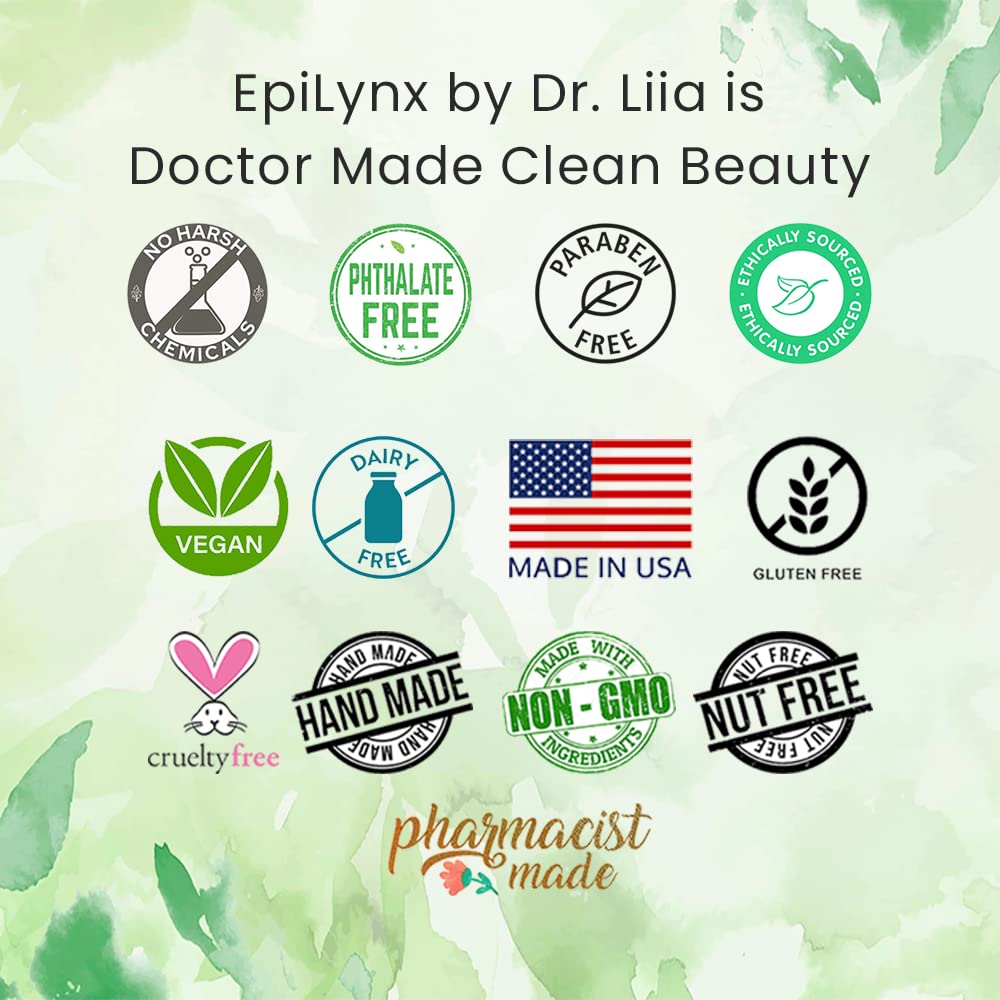 Vegan Antioxidant Rejuvenating Face Serum - Vitamin C- Repairs Damaged Skin Barrier - Gluten Free for Sensitive Skin EpiLynx by Dr. Liia