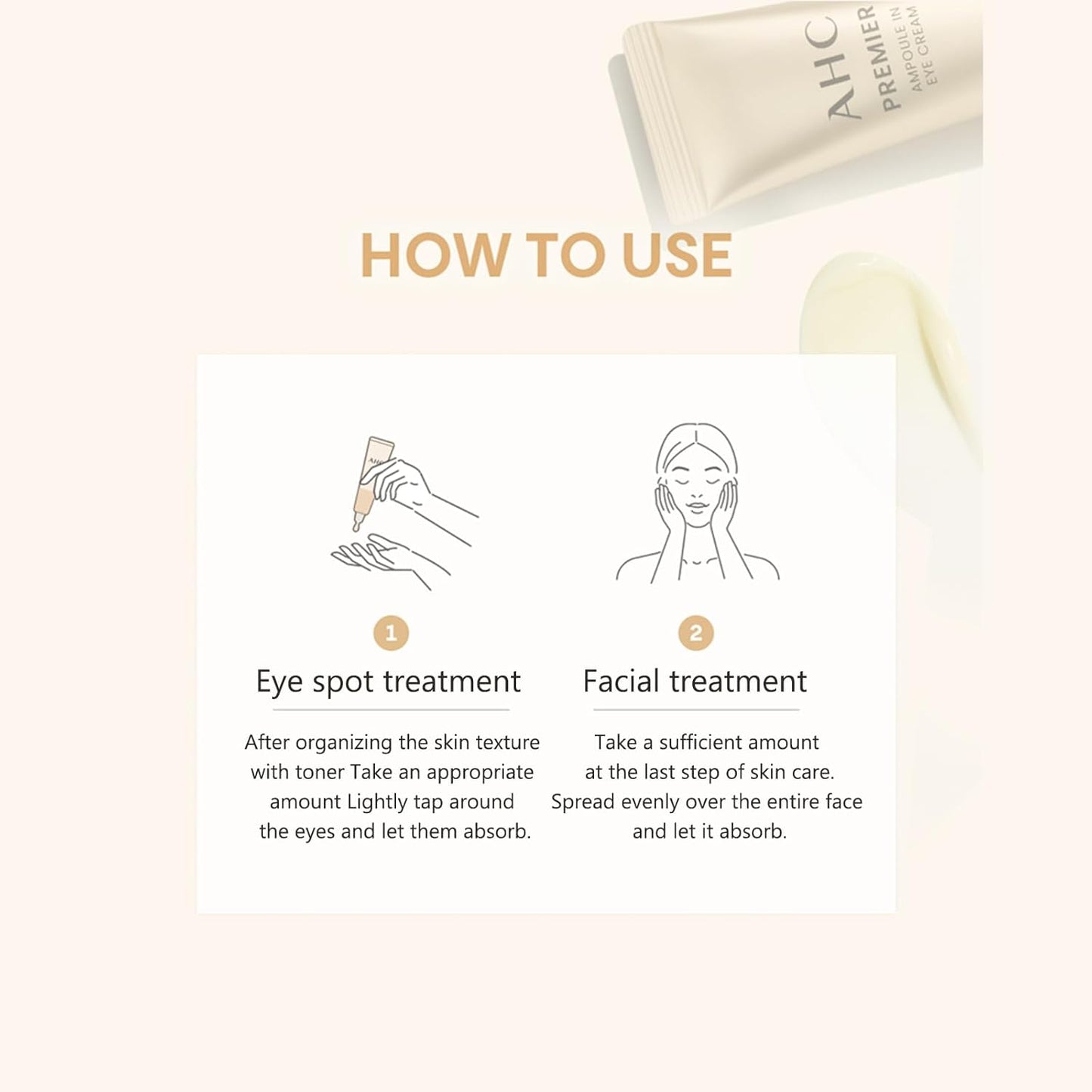 PREMIER AMPOULE IN EYE CREAM 40ml(1.35 fl.oz) x 2 AHC NEW VERSION SEASON 11