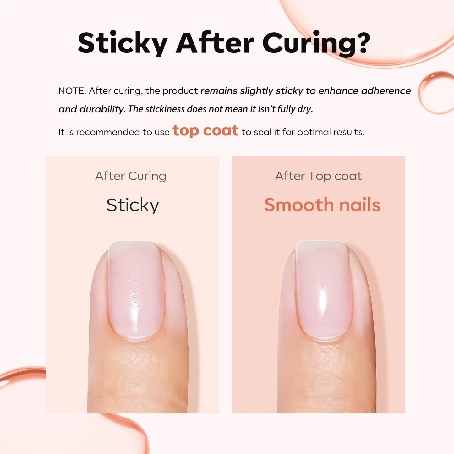 modelones Builder Nail Gel, 8-in-One Sheer Nude Pink Builder, Apricot Blush Pink Rubber Base for Nail Thickening Apex Building LED Lamp Cured Hard Strengthener Extend Color Gel Polish for DIY Salon