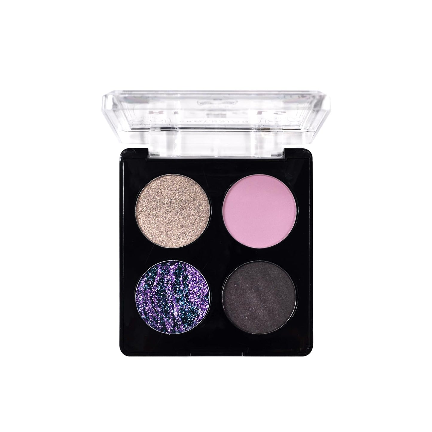 Profusion Cosmetics Rituals 4 PC Look Kit Includes Face Gems, Shadow and Glitter Quad, and Eyeshadow Brush, Along With Somber Matte Black Liquid Lipstick, Magical Beauty for Fairy Witches