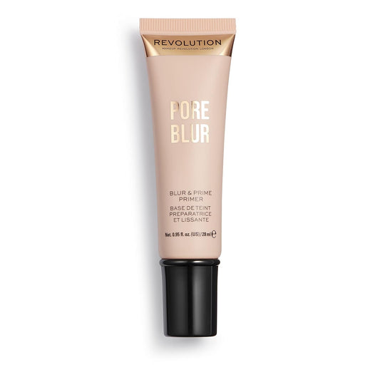 Makeup Revolution Pore Blur Primer, Pore Minimizing Face Primer with Vitamin E, Smoothing & Nourishing Formula 0.95fl.oz