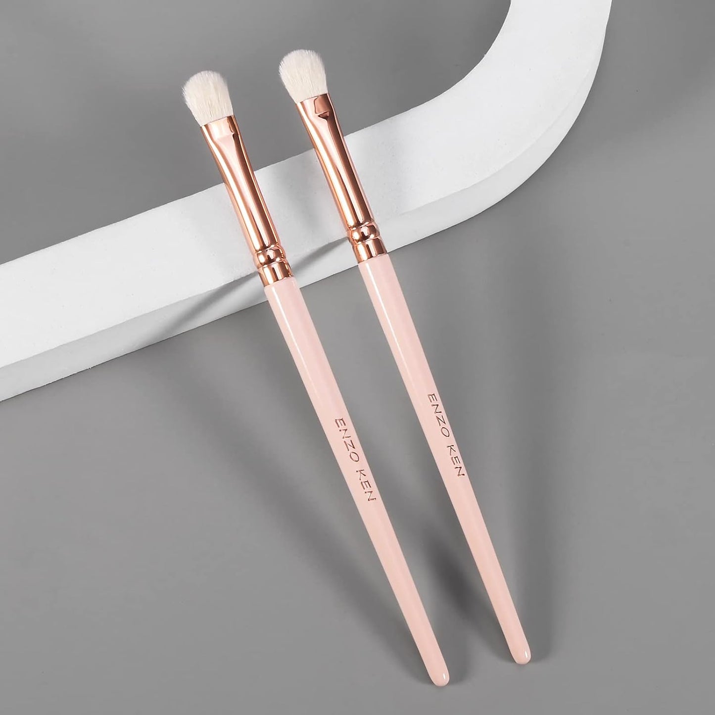 Natural Goat Hair Eyeshadow Brush, Medium Smudge Eye Shadow Brush, Shader Eye Shadow Brushes, Smudge Brush, Single Natural Hair Makeup Brush, Eyeshadow Blending Brushes