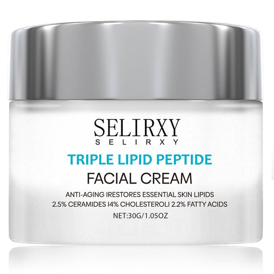 Nodfens Triple Lipid Peptide Cream for Anti-Aging - Restores & Repairs Mature Skin for Radiant, Smooth Complexion - Advanced Strength Recovery Face Moisturizer Cream