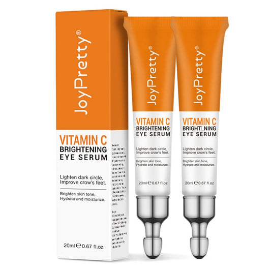Eye Cream For Dark Circles, 2PCS Vitamin C Eye Cream For Dark Circles And Puffiness, Anti Aging Eye Cream For Women, Under Eye Cream For Puffiness And Bags