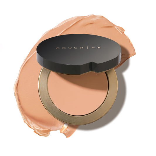 COVER FX Total Cover Cream Foundation - Shade M3 - Buildable Coverage - Natural Finish - Oil-Free - Sweat-Proof