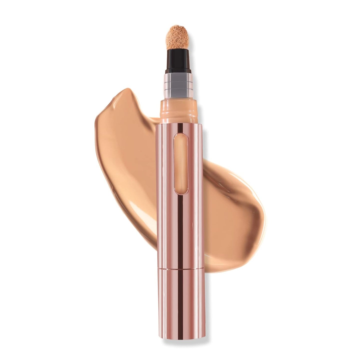 Mally Beauty - The Plush Pen Brightening Concealer Stick - Medium - Hydrating Turmeric, Vitamin E, and Hyaluronic Acid Infused Formula - Medium Buildable Coverage with a Natural, Smooth Finish