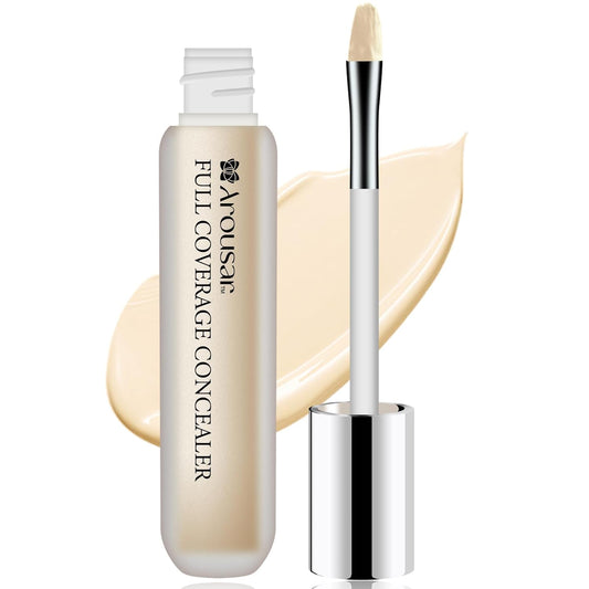 Liquid Concealer Stick Makeup, Hydrating and Lightweight for All Day, Full Coverage 01# LIGHT
