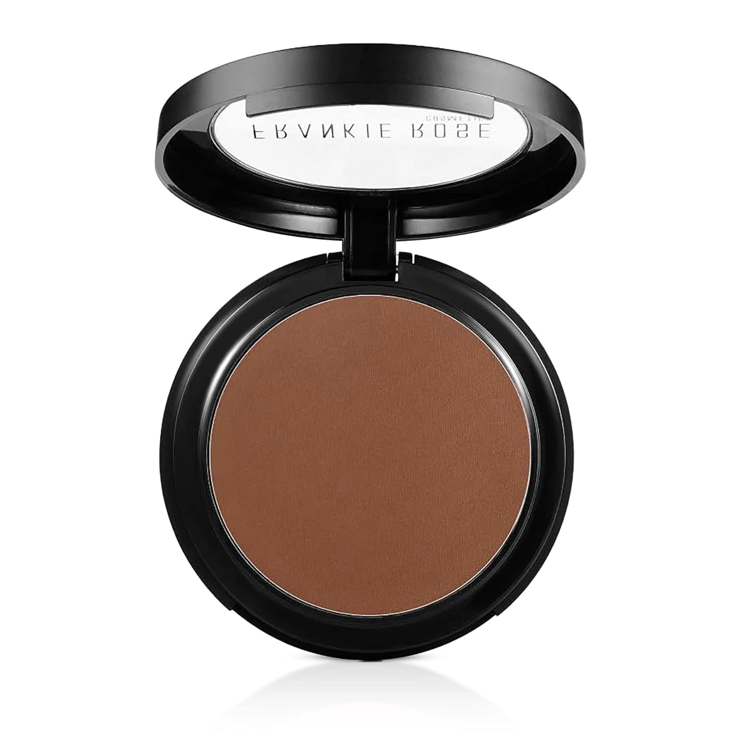 Frankie Rose Cosmetics Powder Foundation – Full Coverage Face Powder For Pores & Imperfections, Evens Out Skin Tone & Shine-Control | 58 Grams (Espresso)