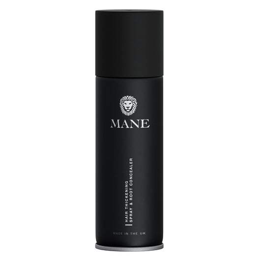Hair Thickening Fiber Spray by Mane (200 ml, Silver)