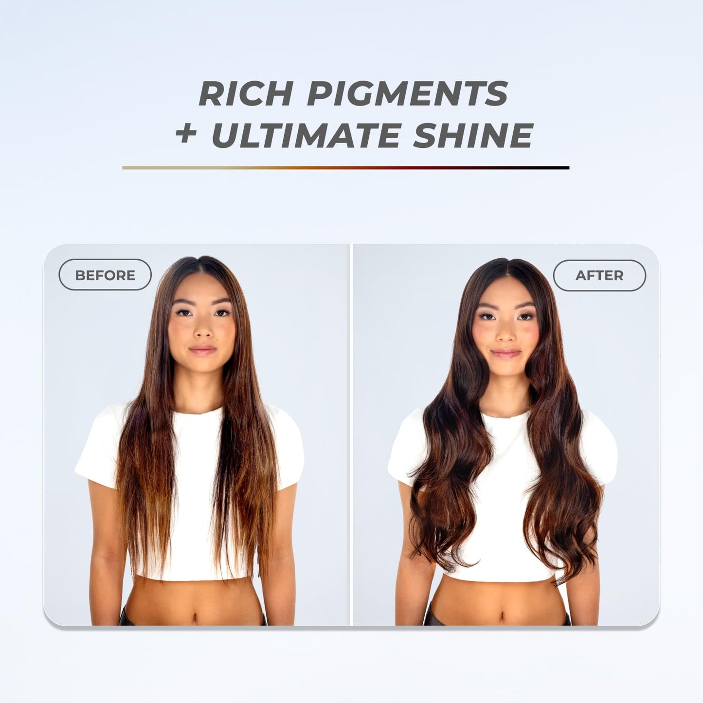 XMONDO Color Super Gloss Golden Brown Semi-Permanent Hair Dye, Vegan Formula Color Depositing Hair Mask with Plant-Based Protein for Nourishment, Revitalization, and Repair, 8 Fl. Oz