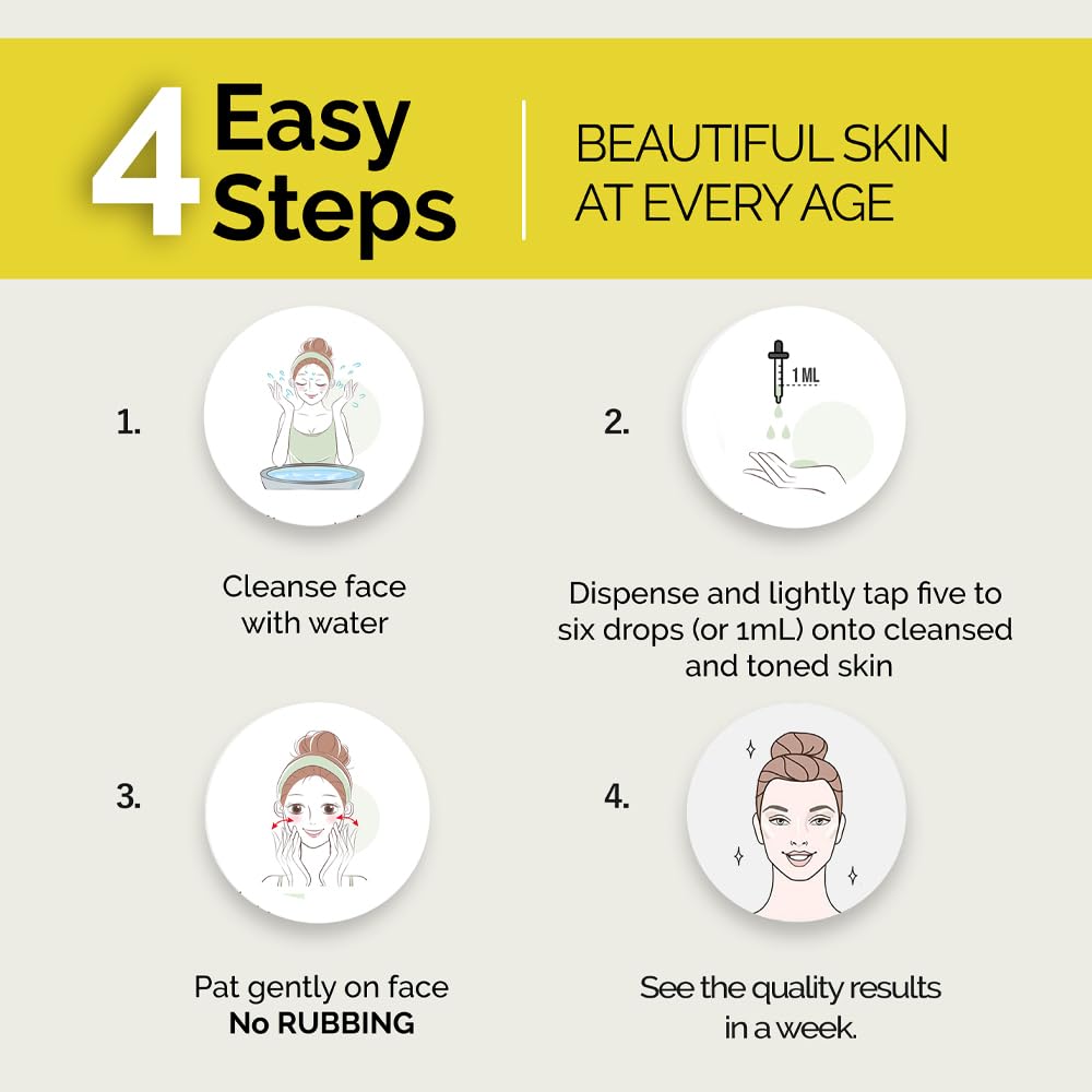 ENDYMION’S LUMINOUS C Face Serum | Bisabolol, Squalane, Vitamin C &E | Multi Vitamin Serum for Brightening, Regenerating And Refreshing Skin| For All Skin Types (45 ML)