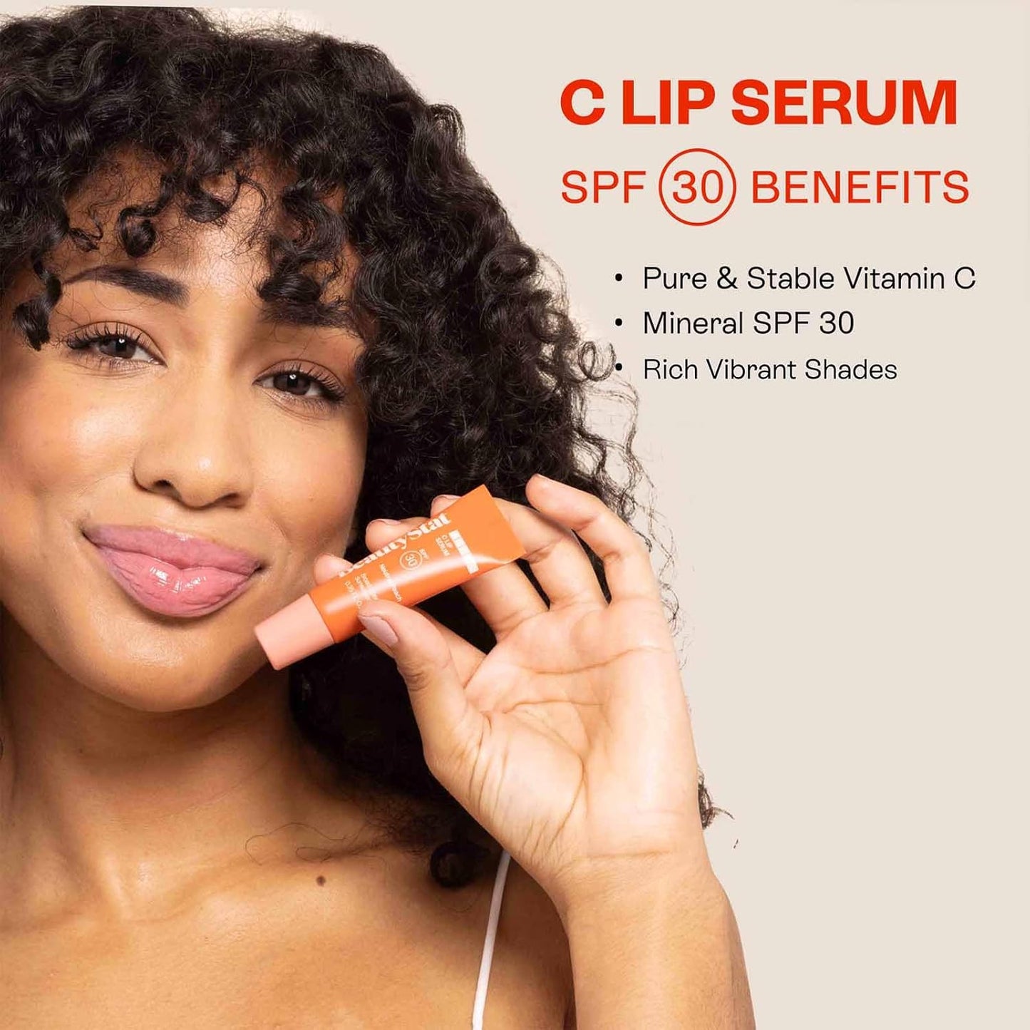 Beautystat Vit C Lip Serum, 0.35 Fl Oz