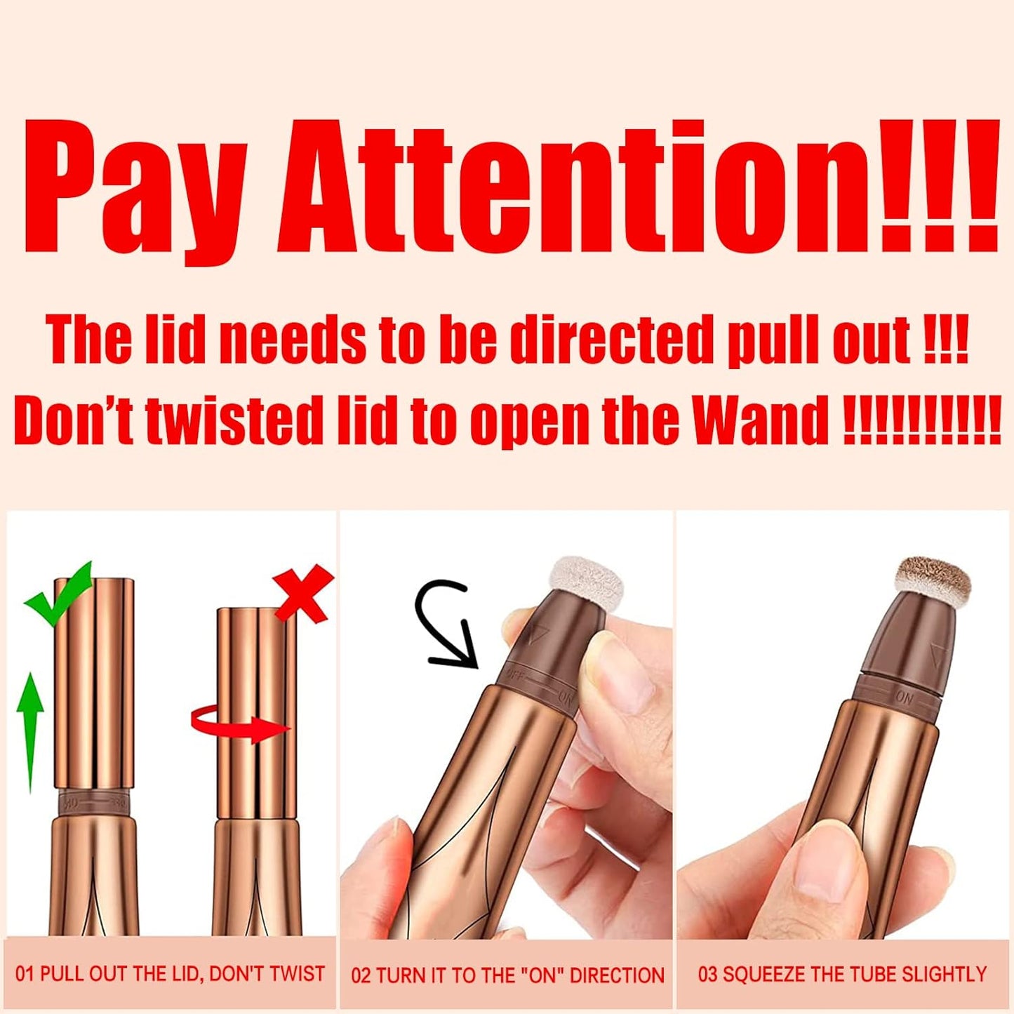 3PCS Body&Face Creamy Contour Beauty Stick,Face Blush Wand with Cushion Applicator,Shimmer Liquid Highlighter Makeup Stick,Long Lasting and Water-resistant Smooth Moisturize Gliding Face Makeup.#136