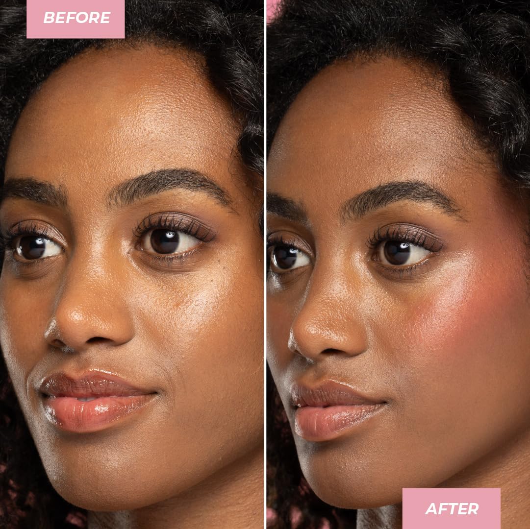 MCoBeauty Baby Face Multi-Use Cream Stick, Peony Rose Pinky Rose Shade, Silky Smooth, Buildable Blush for Eyes, Lips & Cheeks, Vegan, Cruelty Free Cosmetics