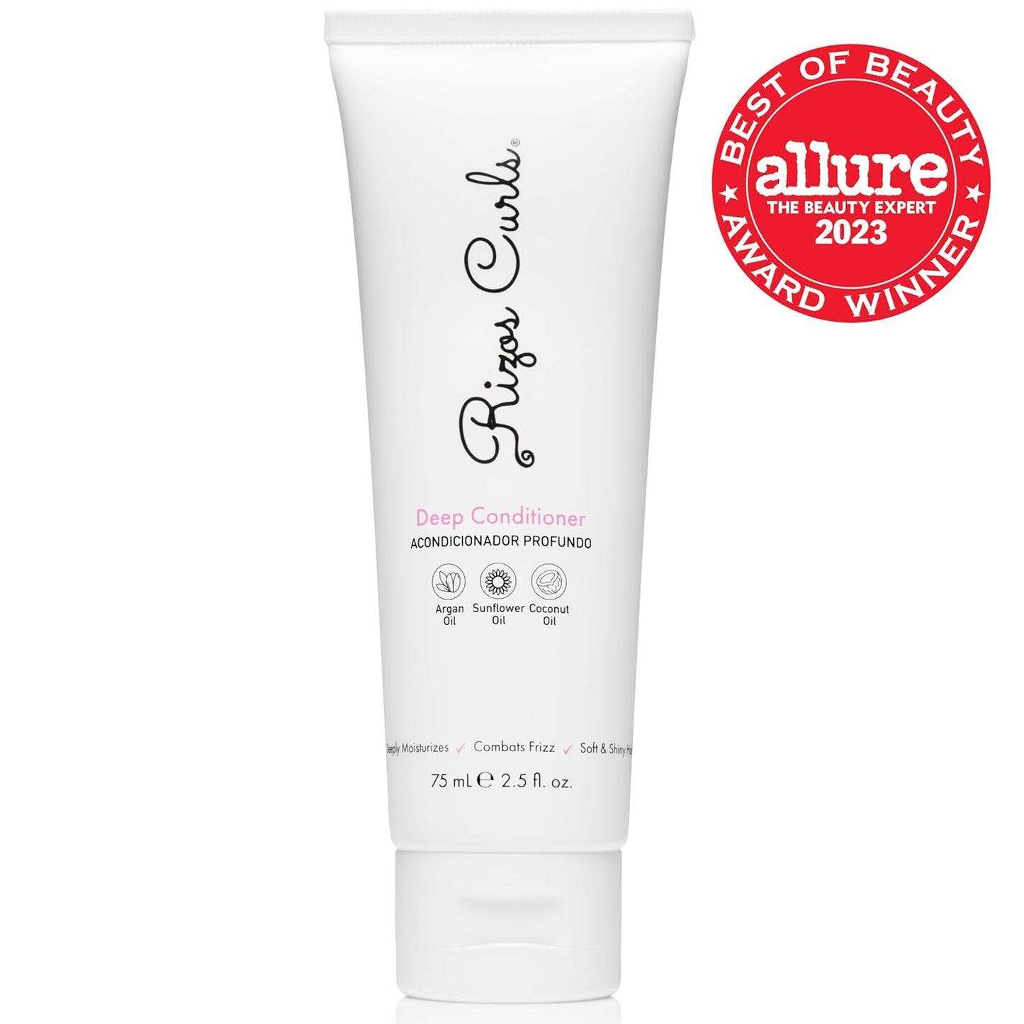 Rizos Curls Travel Wash Day Bundle, Hydrating Shampoo & Deep Conditioner Bundle, Moisturize Scalp, Gently Cleanse and Hydrate Curly Hair