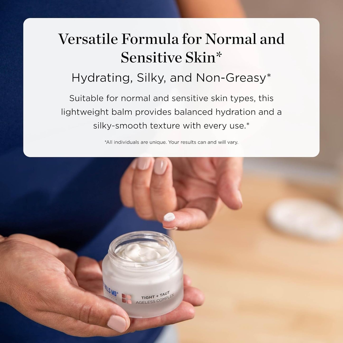 Beverly Hills MD Tight + Taut Ageless Complex – Anti-Aging Face Cream, Hydrating Cream with Peptides and Botanical Extracts – Targets Wrinkles, Fine Lines, and Sagging for a Youthful Glow, 50ml