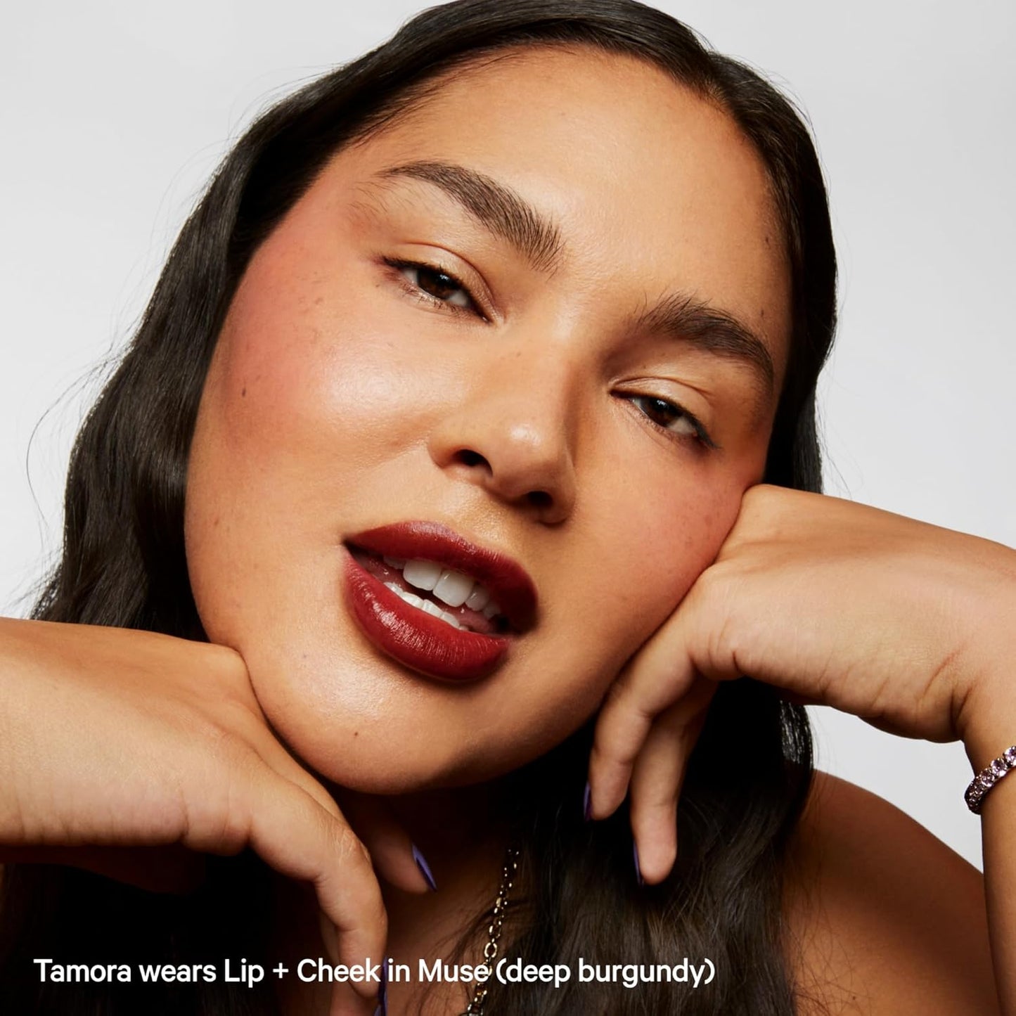 Milk Makeup Lip + Cheek, Muse (Deep Burgundy) - 0.21 fl oz - Cream Blush & Lip Color - Buildable & Blendable - 1,000+ Swipes Per Stick - Non-Comedogenic - Vegan, Cruelty Free