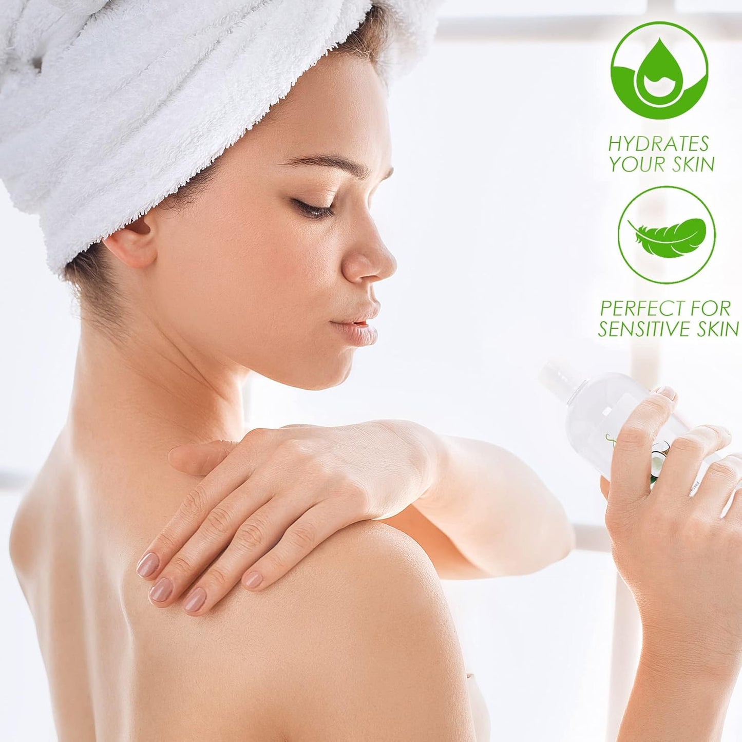 Soapeauty FRACTIONATED Coconut Oil Cold Pressed Refined | 100% Natural Available in Bulk | Carrier for Essential Oils, Face, Skin, Hair Moisturizer, Soap Making | 64 fl oz