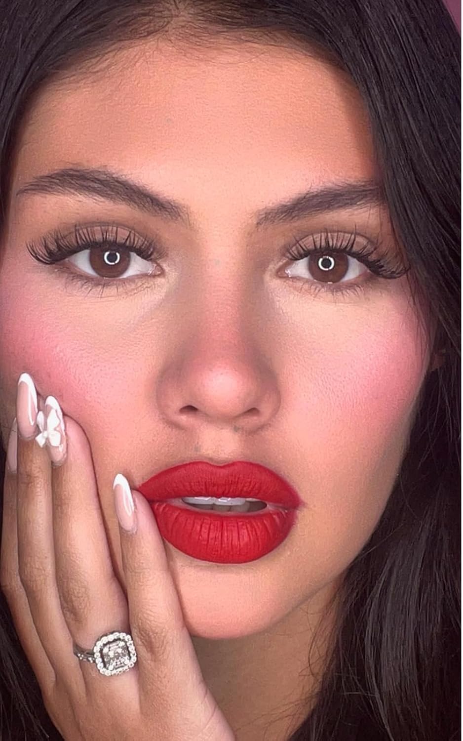 Lash Clusters LAUBESS Individual Lashes Waterproof Eyelash Clusters Mixed Tray Cluster Eyelash Extensions Soft Cluster Lashes for Beginners (40D-D-12)