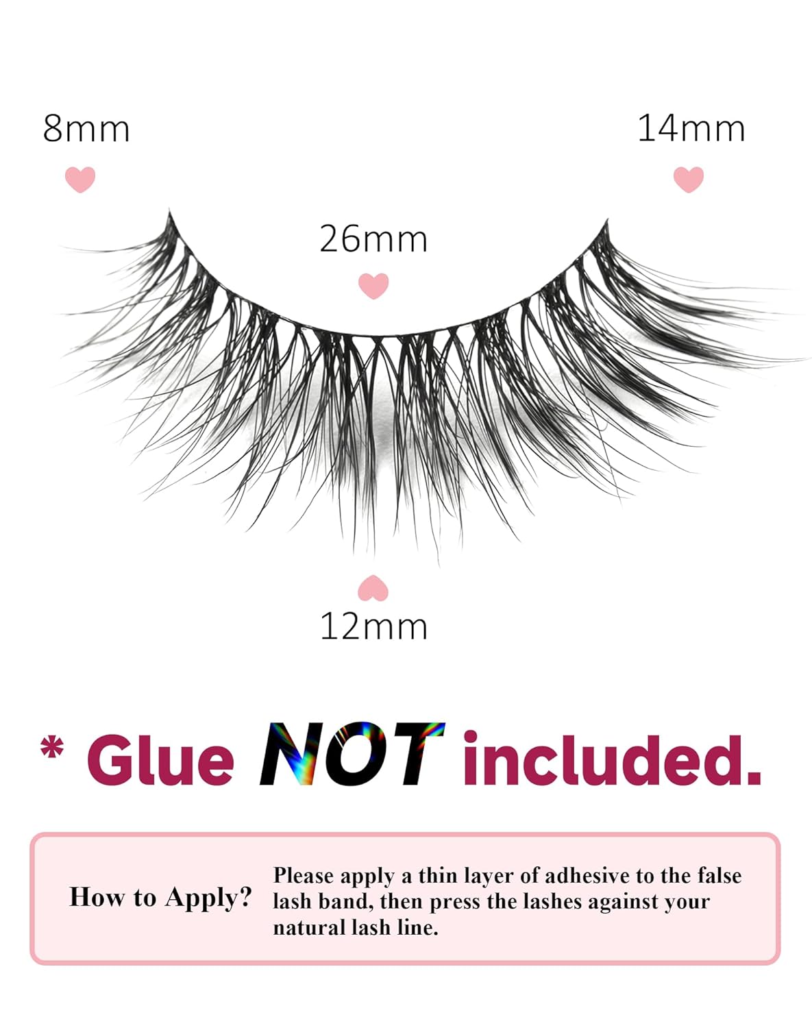 Wispy Lashes Natural Lashes Fake Lashes Natural Look False Eyelashes Natural Eyelashes Wispy Fake Eyelashes Cat Eye Lashes UP12