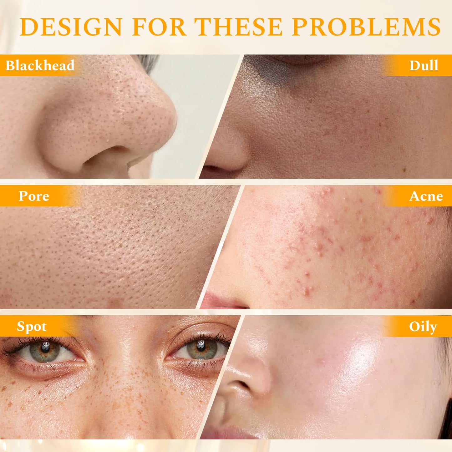 Vitamin C Face Scrub Face Exfoliator Cream Brightening Facial Scrub Exfoliating Facial Wash Microdermabrasion Facial Scrub, Gently Exfoliate Dirt and Dead Skin Cells, Improve Dark Spot, 140g/5oz