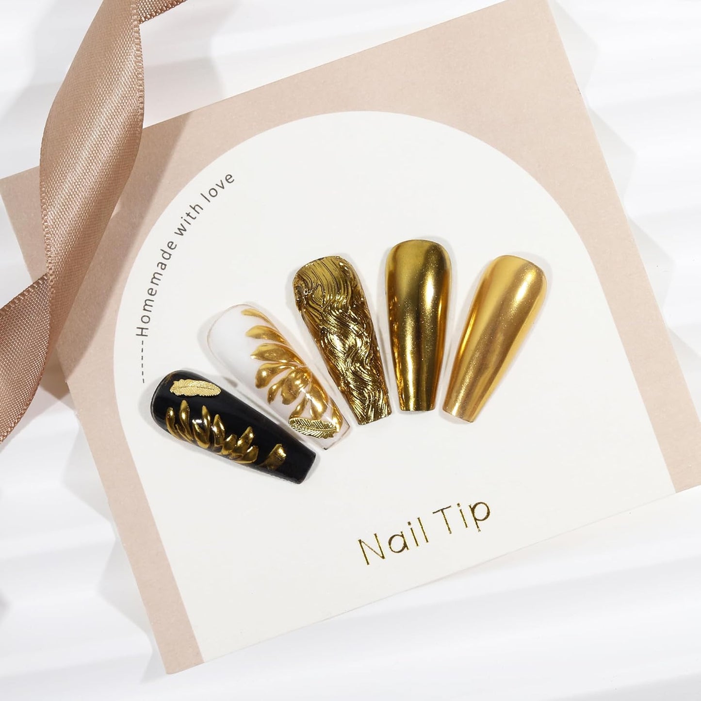 Artdone Chrome Nail Powder, Gold Iridescent Aurora Powder Metallic Mirror Effect Pigment Pearlescent Mermaid Pigment Pearl Glitter Dust Kit, Nail Art Decoration, Resin Craft