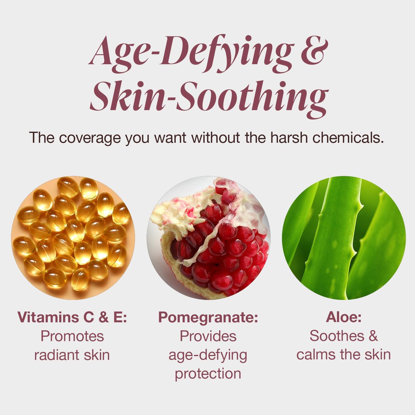 Mineral Fusion Pressed Powder Foundation, Warm 7 - Dark Tan Skin w/Orange Undertones, Age Defying Foundation Makeup with Matte Finish, Talc Free Face Powder, Hypoallergenic, Cruelty-Free, 0.32 Oz