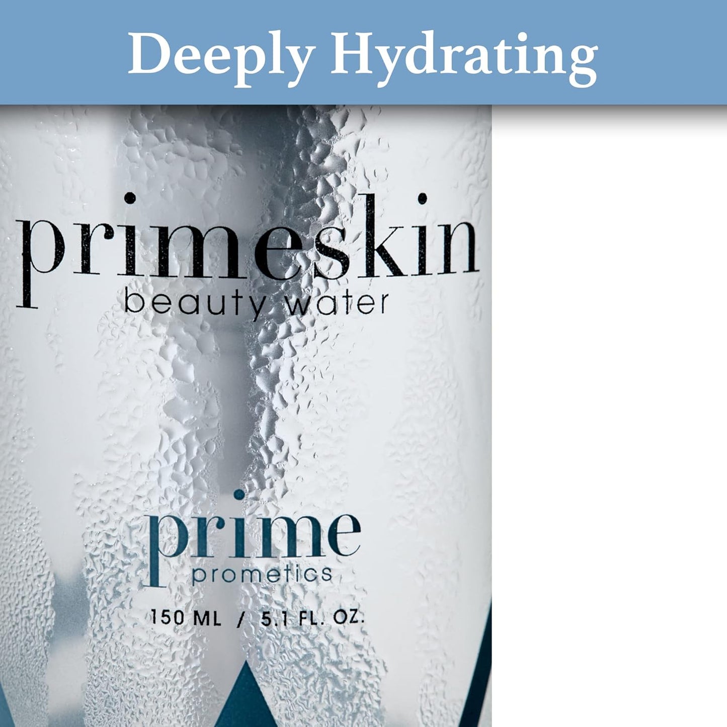 PrimeSkin Beauty Water – Deeply Hydrating Pro-Age Make-Up Remover for Mature Women – Clean, One Swipe – for All Skin Types – pH balanced, Hypoallergenic