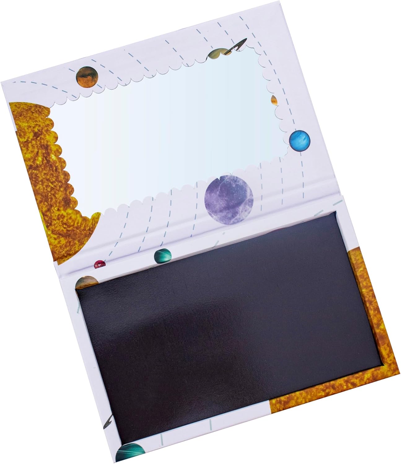 Empty magnetic palette with Mirror,Like a Book Fashionable and beautiful empty magnetic palette Makeup Magnetic Palette