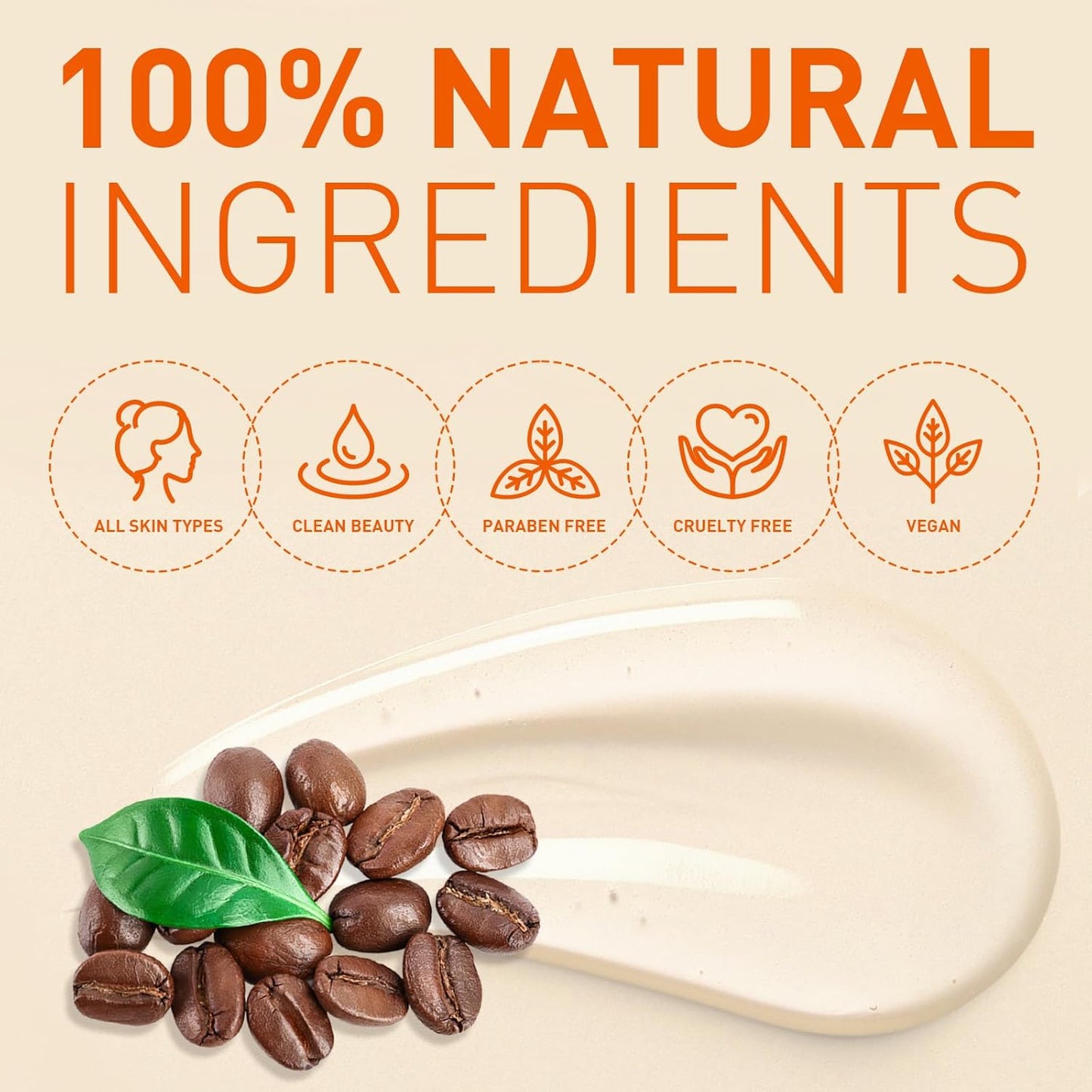 Under Eye Serum For Puffiness: Caffeine Under Eye Treetment Raducing Eye Begs and Derk Circles In 2 Week - Eye Wrinkles & Fine Lines Smoothing Cream for Late Nights, Overtime and Makeup Prep - 12 ML