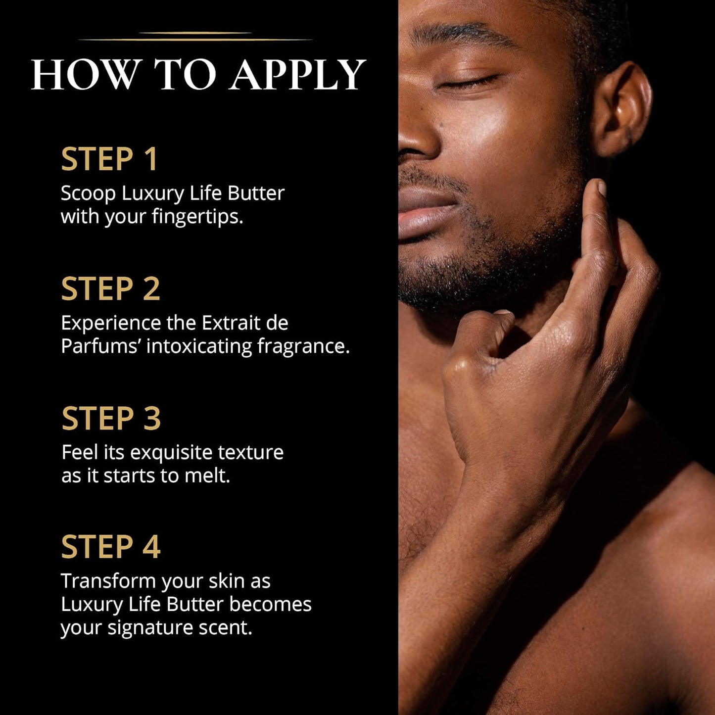 LUXURY LIFE BUTTER - Irresistibly Scented Body Butter with Hyaluronic Acid for Ultimate Moisture. Hydrates for a Non-Greasy Glamorous Glow (Presidential, Peach Smoke, Warm Compliments 5 oz)