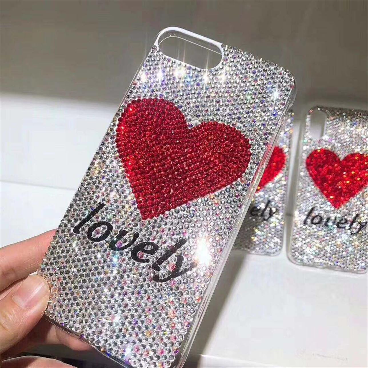 720 Pcs SS30 6mm Flatback Rhinestones for Nails Art Crafts Glitter Round Shine Gems AB Crystals DIY Clothes Shoes （Dark Pink AB）