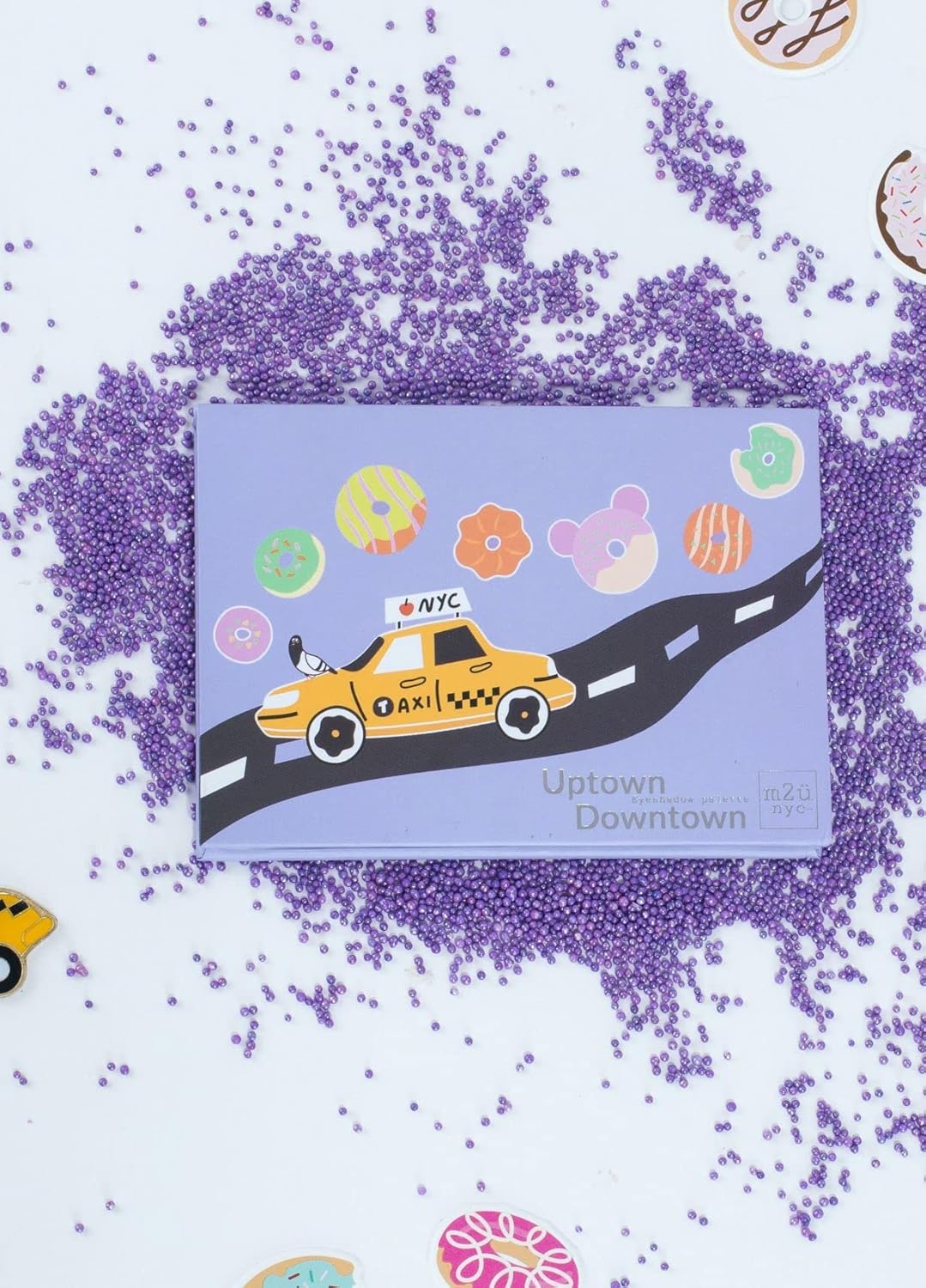 M2U NYC Eyeshadow Palette, Eye Shadow, Makeup Palette, Eye Shadow Palette Makeup, Makeup Palettes, 6 Tones/Shades, Multiple Colors from Nude to Bold (Warm Neutrals)